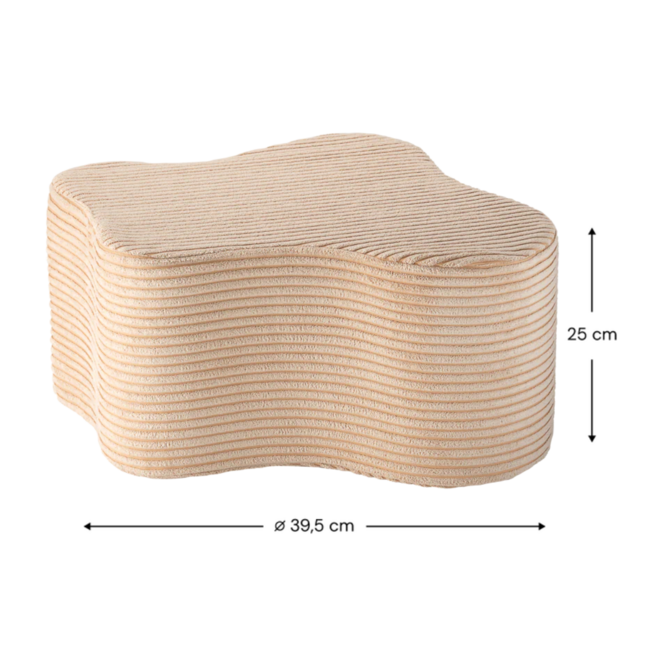 Poef kinderkamer| Brown Sugar