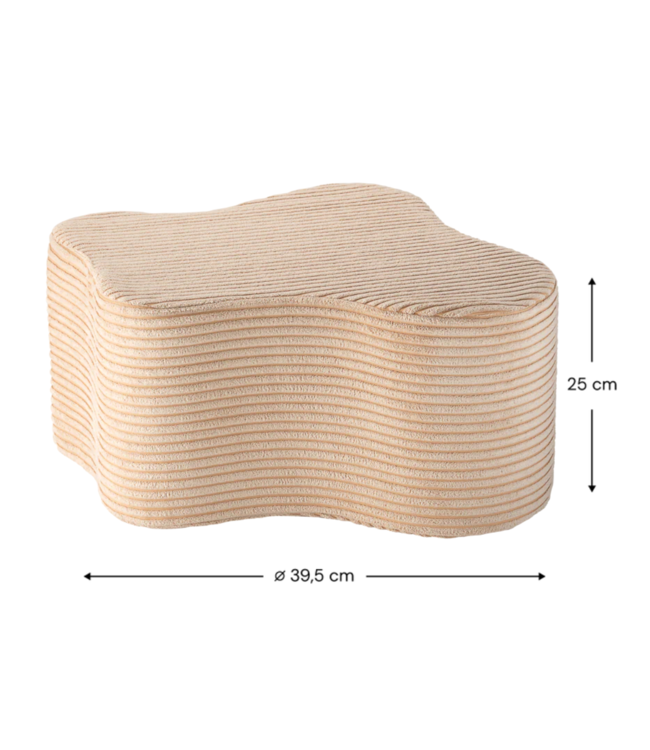 Poef kinderkamer| Brown Sugar