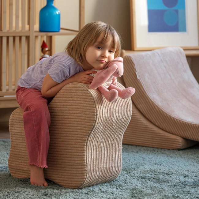 Poef kinderkamer| Brown Sugar