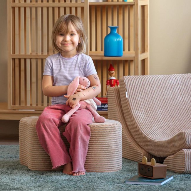 Poef kinderkamer| Brown Sugar