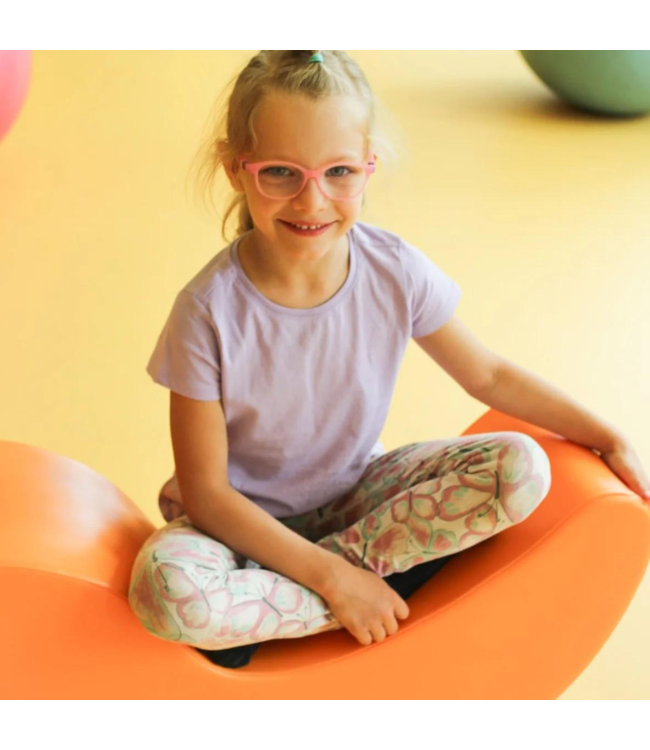 Witte schommelwip voor 2 kinderen – spelend leren in stijl