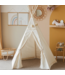 Boho tipi tent met vrolijke pompons