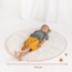 Round play mat with decorative pompons – Ecru | Soft and cozy