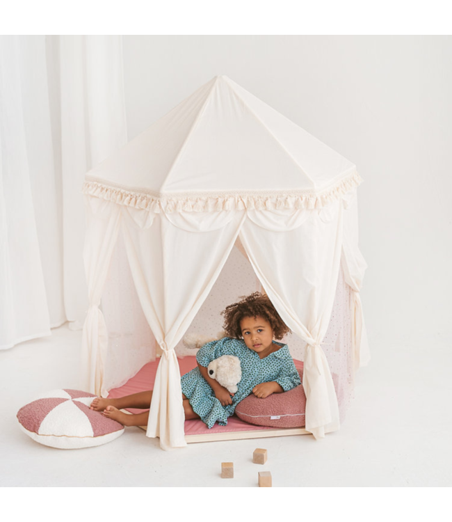 Paviljoen speeltent handgemaakt Montessori speelhuisje voor kinderkamer