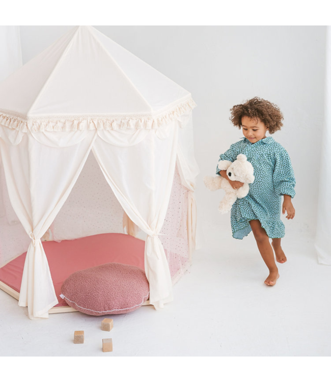 Paviljoen speeltent handgemaakt Montessori speelhuisje voor kinderkamer