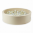 Round ball pit for 400 balls in beige cotton – safe, sturdy and comfortable