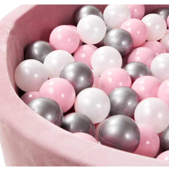 Lichtroze ballenbak ballen voor een zachte en vrolijke speelplek