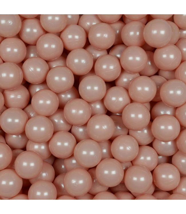 Rosé gouden ballenbak ballen – elegante en speelse touch voor je speelruimte