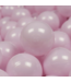 Parel lichtroze ballenbakballen voor een zachte en elegante speelplek