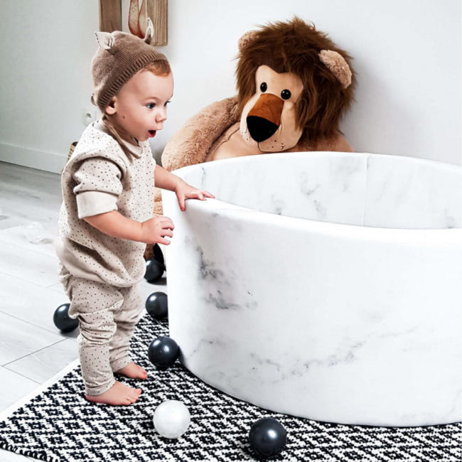 Wol witte ballenbakballen voor een zachte, natuurlijke uitstraling