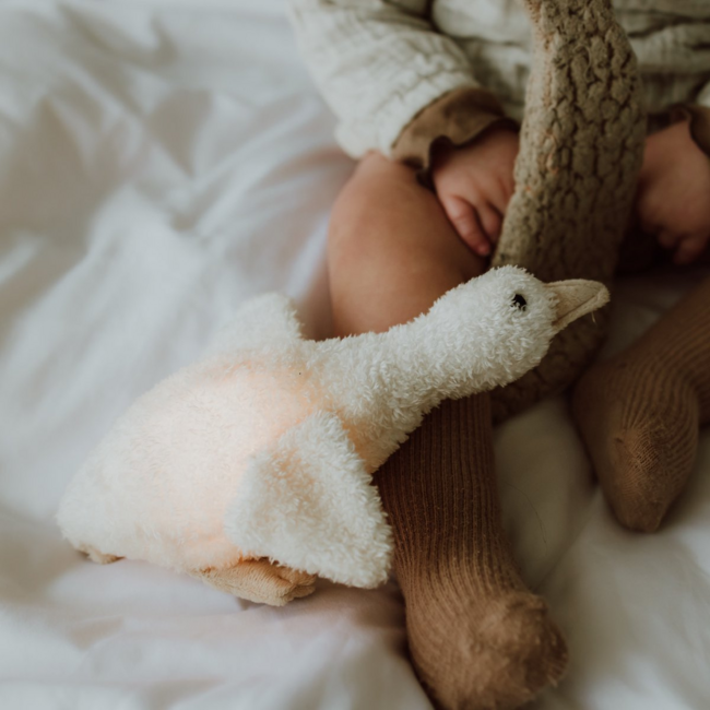 Knuffel met nachtlampje | Gans Liva