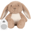 Lapin en peluche brun Milo avec fonction battement de cœur pour bébés