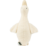White plush goose Liva with heartbeat function for babies