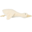 White plush goose Liva with heartbeat function for babies