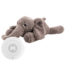 Élégante peluche éléphant grise avec son de battement de cœur pour apaiser les bébés