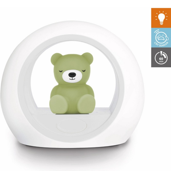 Nachtlampje beer Billy | Groen