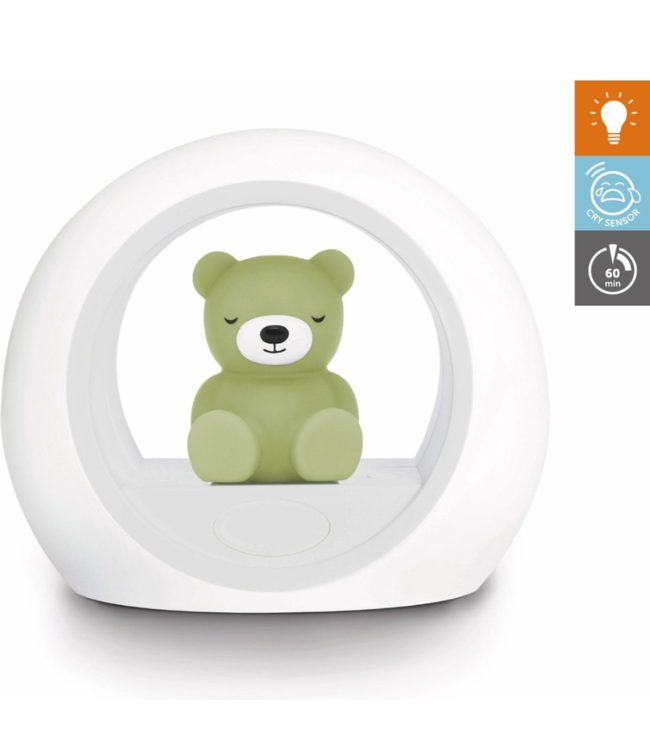 Nachtlampje beer Billy | Groen