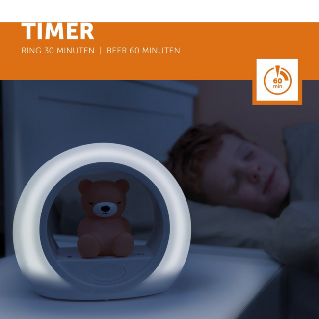 Nachtlampje beer Billy | Beige