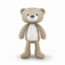 Sleep trainer Brody bear in taupe helps children develop a healthy sleep routine and sleep peacefully