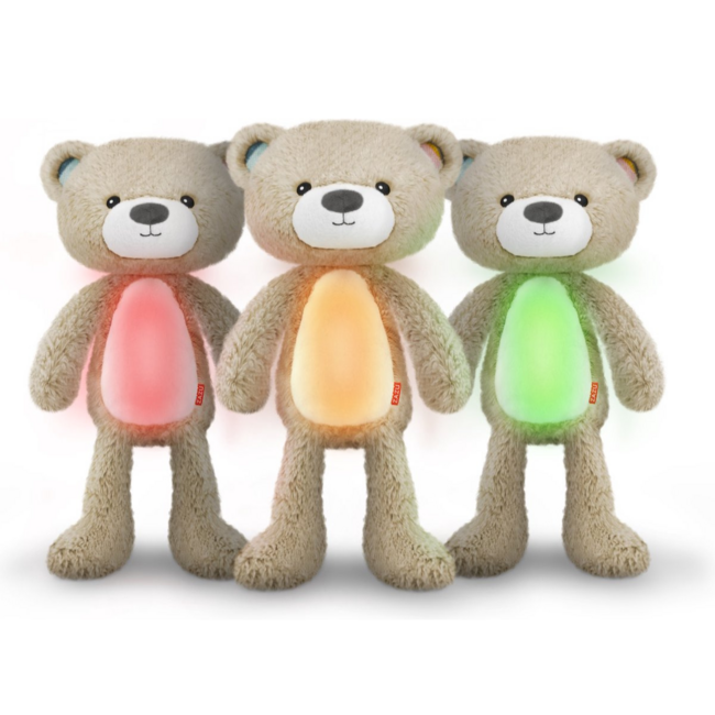 Veilleuse éducative Brody l’ours en taupe aide les enfants à trouver un rythme de sommeil sain et à dormir paisiblement