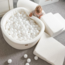 White ball pit balls – safe and stylish play balls for kids
