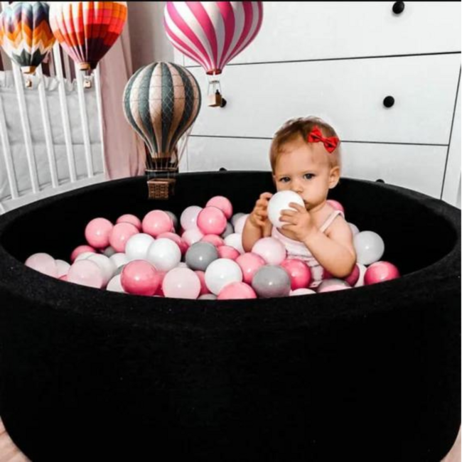 Bällebad Bälle Puderrosa – Weiche und sichere Spielbälle 7 cm für stundenlangen Spielspaß