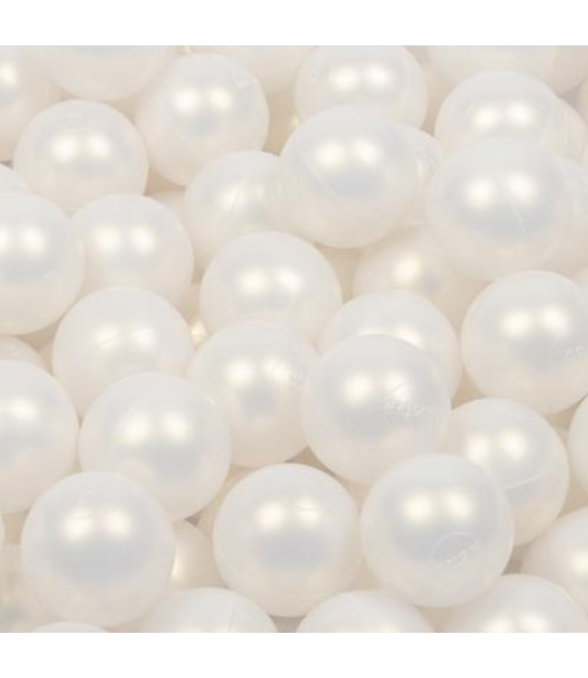 Parel witte ballenbakballen voor een frisse en stijlvolle speelruimte