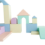 Blocs en mousse MEGA château – jeu créatif et sûr en couleurs pastel