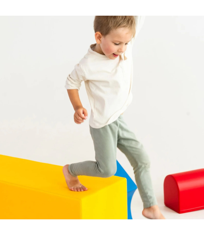 Foam blokken MEGA kasteel – creatief en veilig speelplezier in primaire kleuren