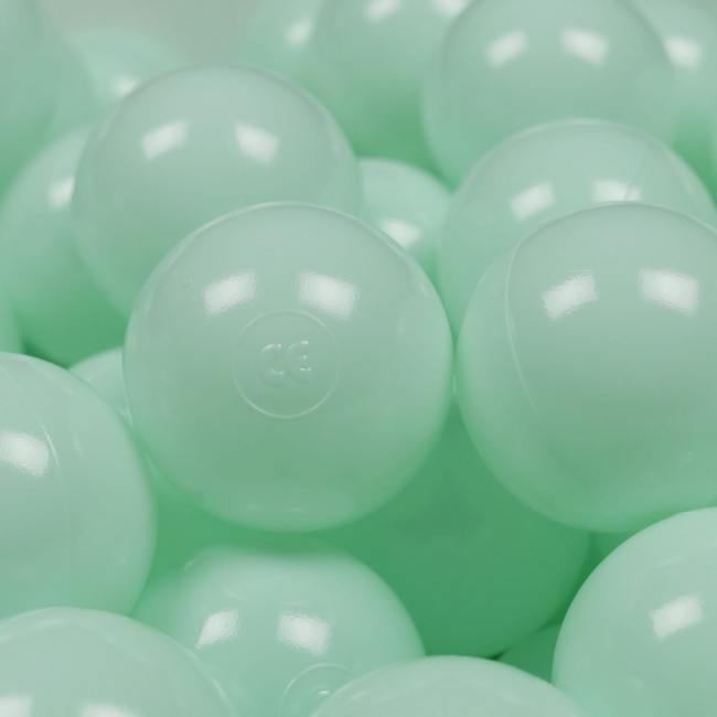 Ball Pit Balls in Light Mint – Soft, Safe Play Balls for Ball Pits and Play Tents
