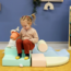 Foam block set Explorer – soft and creative play set in pastel colors