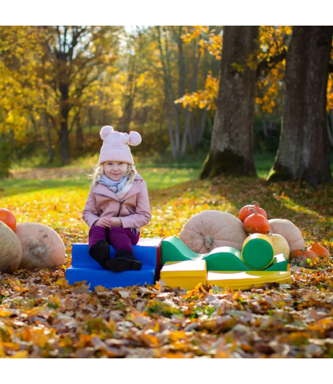 Foam blokken set Explorer | primaire kleuren – kleurrijk en educatief speelplezier