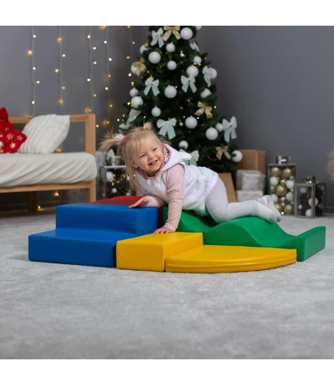 Foam blokken set Explorer | primaire kleuren – kleurrijk en educatief speelplezier