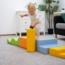 Foam blokken set Explorer – zachte en creatieve speelset in lichte kleuren