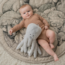 Knuffel met hartslag | Octopus Olly  | Grijs