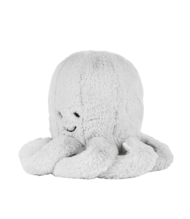 Knuffel met hartslag | Octopus Olly  | Grijs