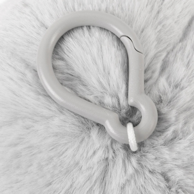 Knuffel met hartslag | Octopus Olly  | Grijs