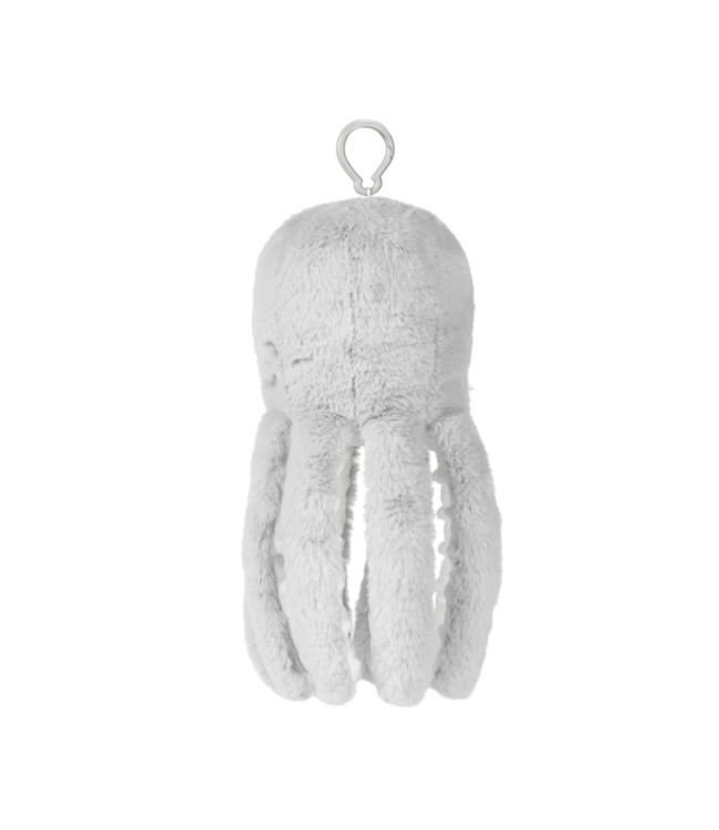 Knuffel met hartslag | Octopus Olly  | Grijs