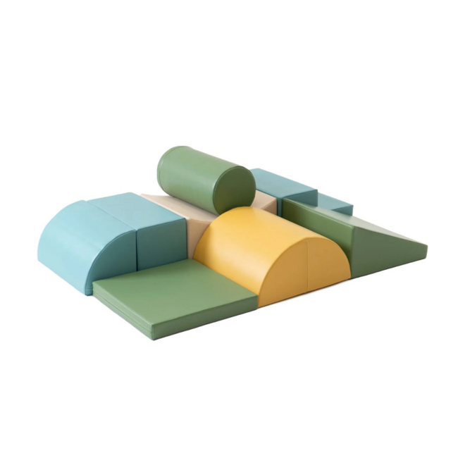 Foam blokken set  Adventurer | Turquoise