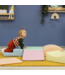 Pastel foam blokken set voor creatief bouwen en motorische ontwikkeling