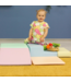 Pastel foam blokken set voor creatief bouwen en motorische ontwikkeling