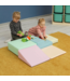 Pastel foam blokken set voor creatief bouwen en motorische ontwikkeling