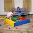 Soft play foam blokken ballenbak in primaire kleuren
