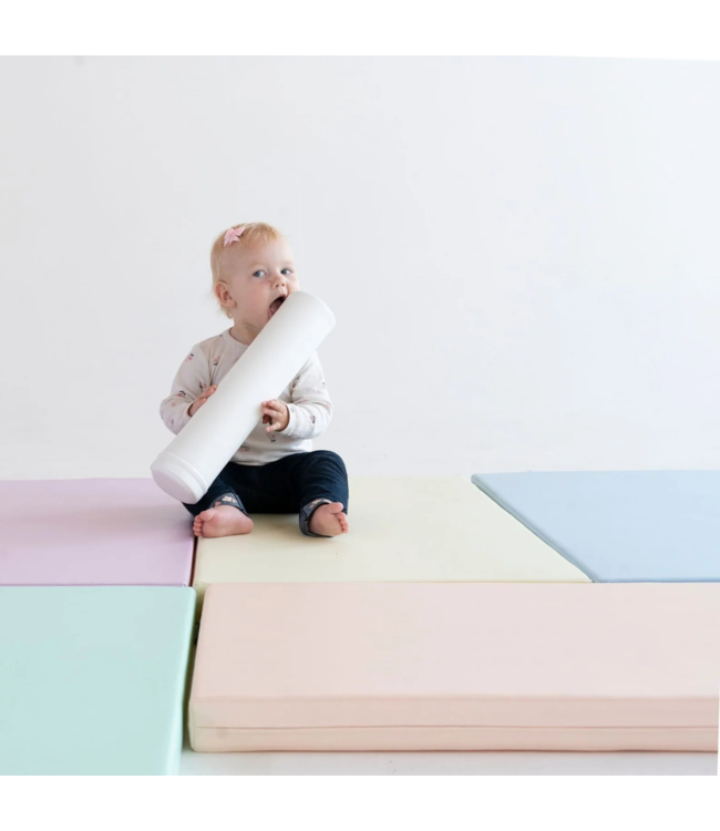 Foam speelmatten set – creatief en veilig speelplezier in pastel kleuren