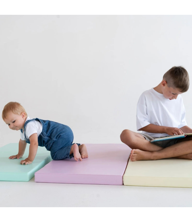 Foam speelmatten set – creatief en veilig speelplezier in pastel kleuren