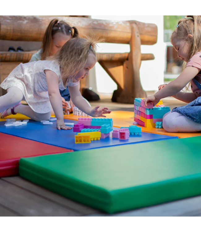 Foam speelmatten set – creatief en veilig speelplezier in primaire kleuren