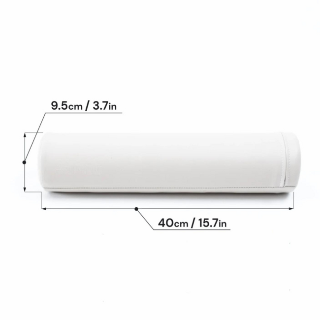 Rouleau de motricité en mousse blanc – doux, sécurisé et au design minimaliste