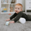 Foam crawl roller in white – soft, safe and beautifully minimal for active play
