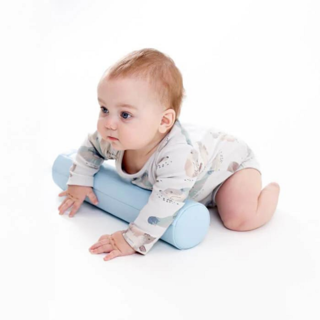 Kruiprol lichtblauw voor baby’s – stimuleer kruipen en motoriek