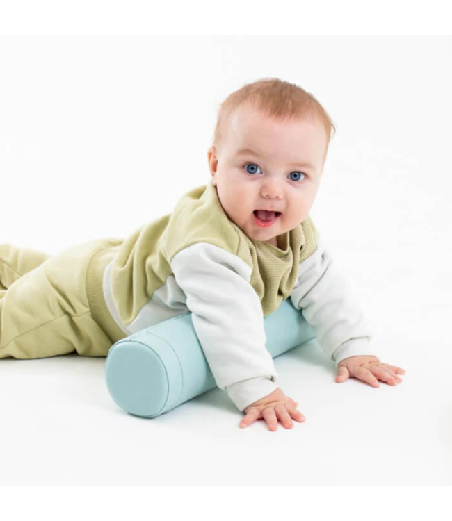 Mintkleurige kruiprol voor baby’s – stimuleert motorische ontwikkeling en spel